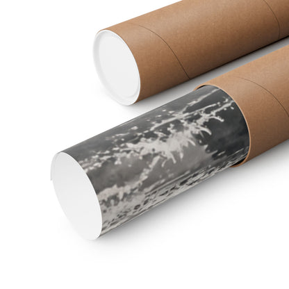 Dappled Incense Smoke Wall Art Print - Zen Seijaku