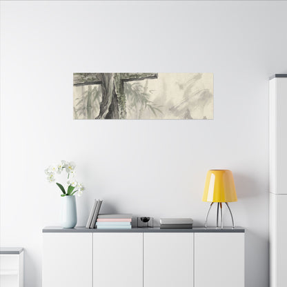 Torii Gate Summer Canvas Art | Zen Tranquil Design