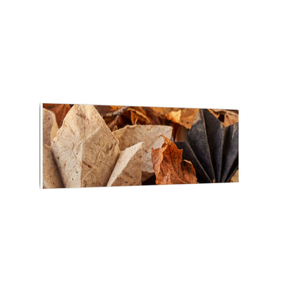 Paper Fold Texture Canvas Art | Elegant Japandi Art