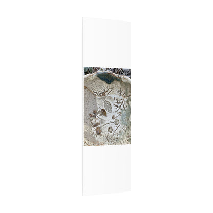 Ceramic Bowl Winter Canvas Art | Japandi Earthy Design