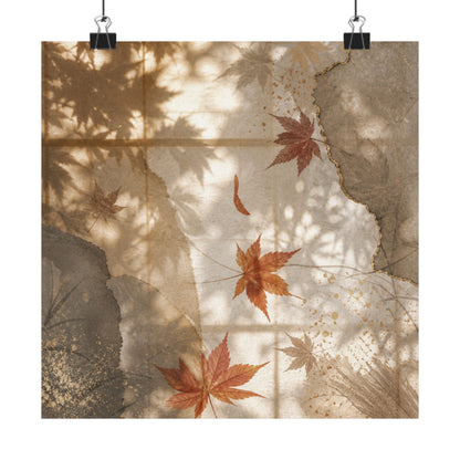 Datsuzoku Shoji Screen Wall Art Print - Japandi Japanese Pattern