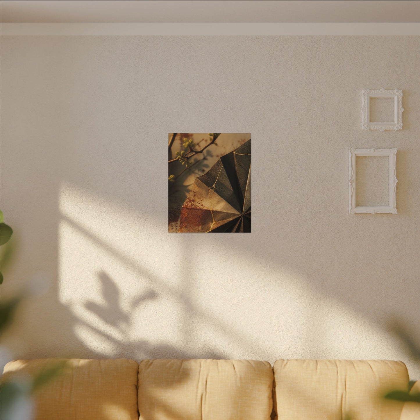 Ma Paper Fold Canvas Art - Kintsugi Broken Beauty