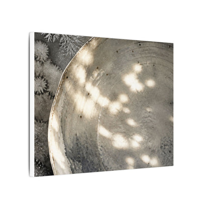 Ceramic Bowl Watercolor Canvas Art | Warm Japandi Art