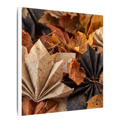 Paper Fold Texture Canvas Art | Elegant Japandi Art