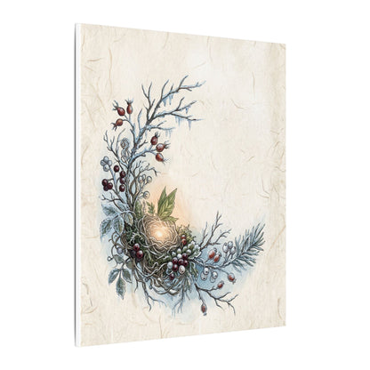 Winter Shoji Screen Forest Whimsy Canvas Art | Enchanting Decor