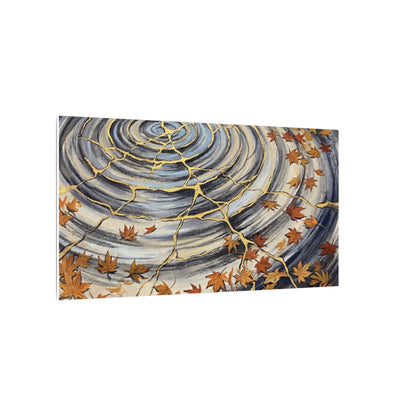 Moonlight Water Ripple Canvas Art - Kintsugi Fukinsei