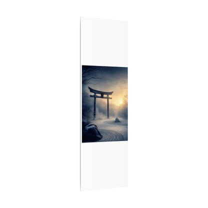 Zen Torii Gate in Golden Hour | Karesansui Canvas Art