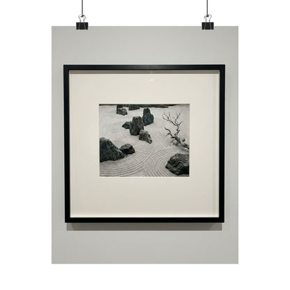 Karesansui Dry Zen Karesansui Wall Art Print | Karesansui Dry Karesansui Art Print