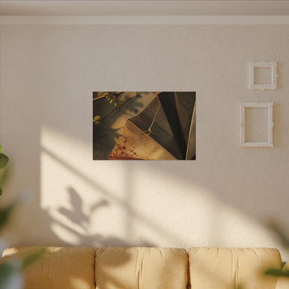 Ma Paper Fold Canvas Art - Kintsugi Broken Beauty
