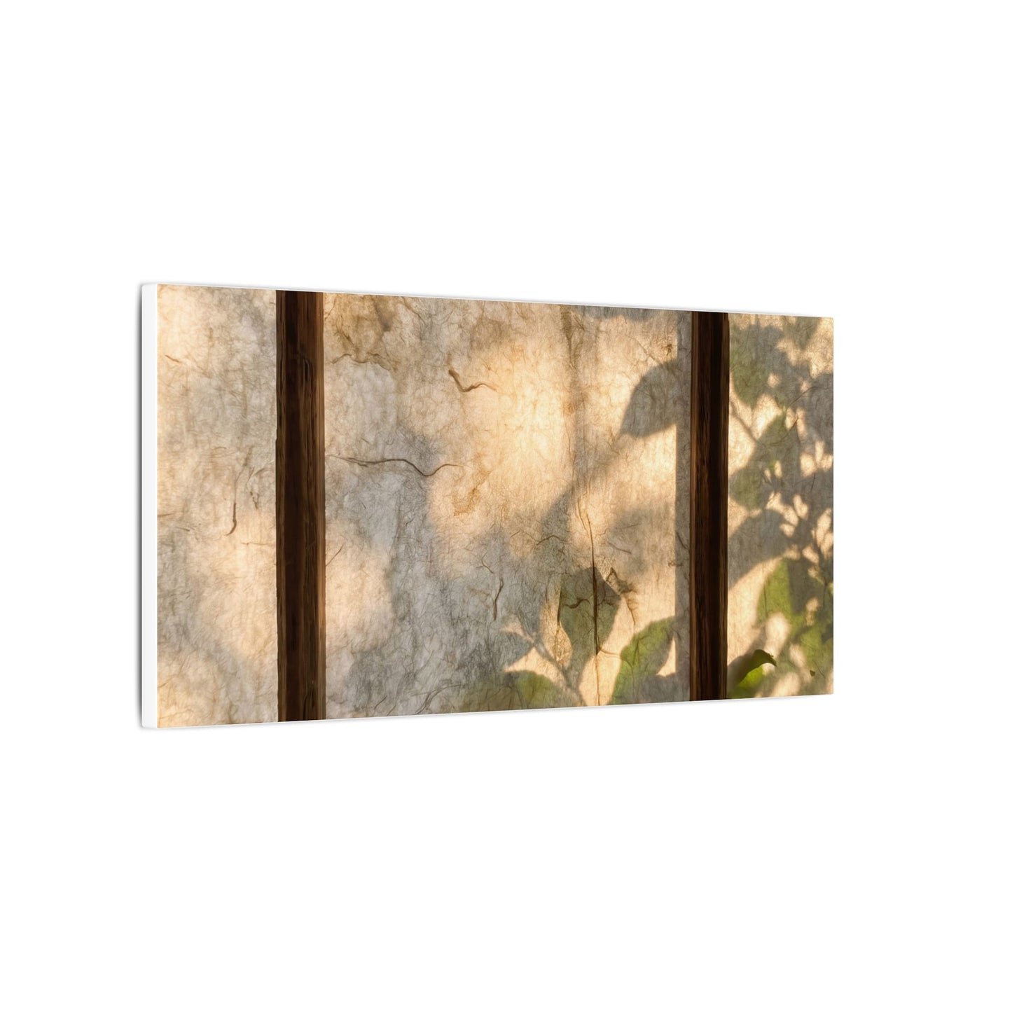 Golden Hour Shoji Screen Canvas Art - Japandi Mono No Aware