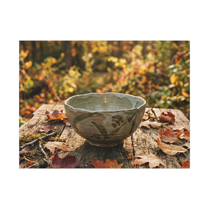 Spring Rock Garden Moody Minimal Canvas Art | Luxurious Decor