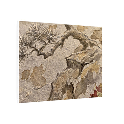Pine Tree Canvas Art | Winter Japandi Japanese Pattern Art