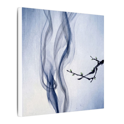 Incense Smoke Spring Canvas Art | Zen Tranquil Design