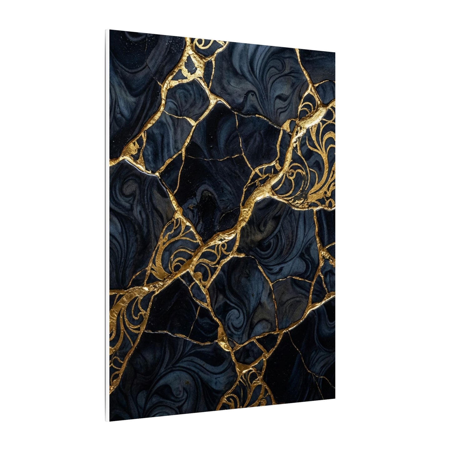 Kintsugi Gold Vein Canvas Art