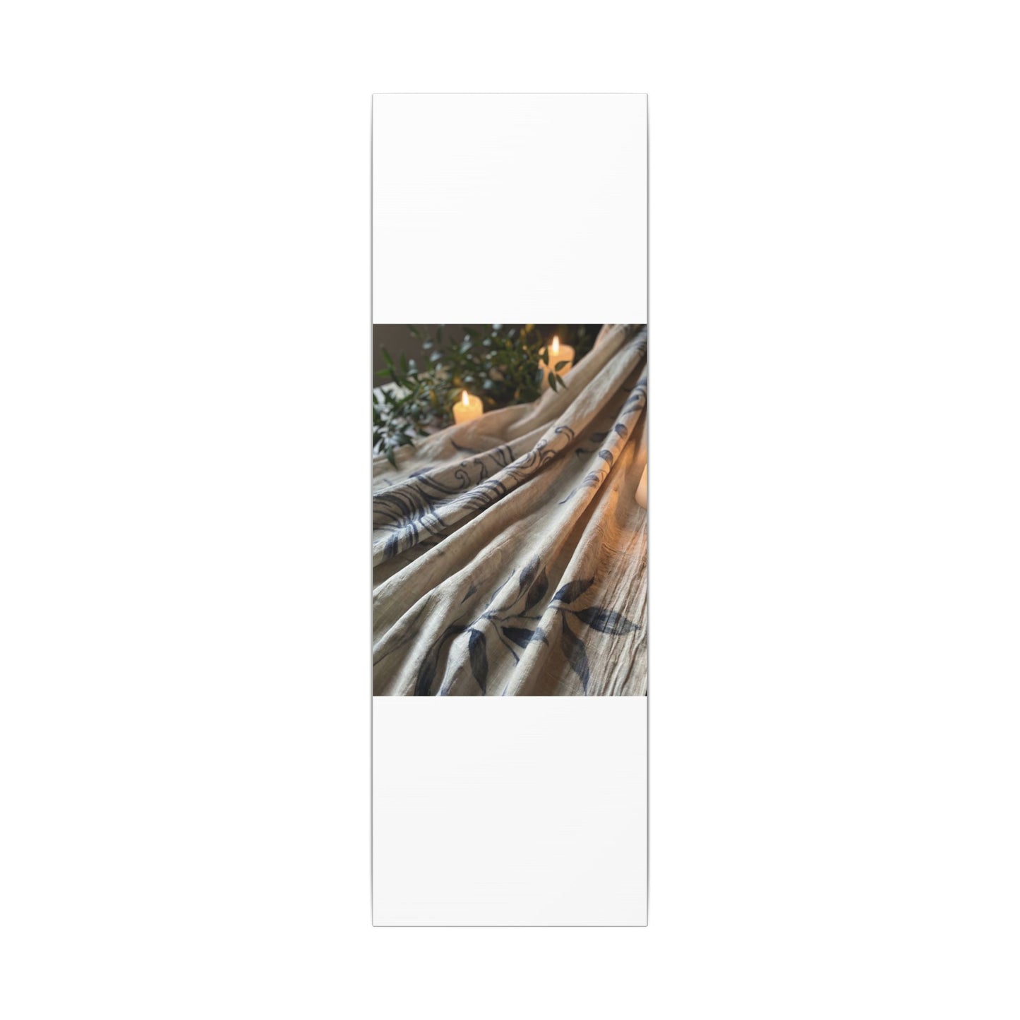 Fukinsei Silk Drape Canvas Art - Japandi Japanese Pattern