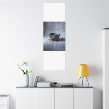 Ceramic Bowl Spring Canvas Art | Japandi Warm Design