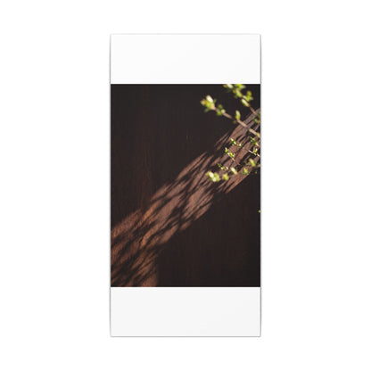 Rust Patina Moody Minimal Canvas Art | Sophisticated Dark Japandi Art