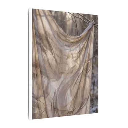 Ma Silk Drape Canvas Art - Japandi Japanese Pattern