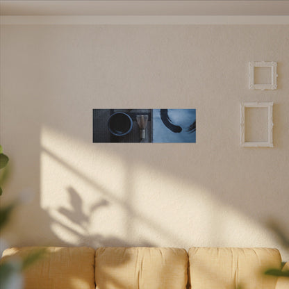Tea Ceremony Enso Canvas Art | Calm Zen Art