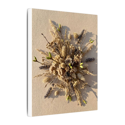 Dried Flowers Spring Canvas Art | Japandi Earthy Design