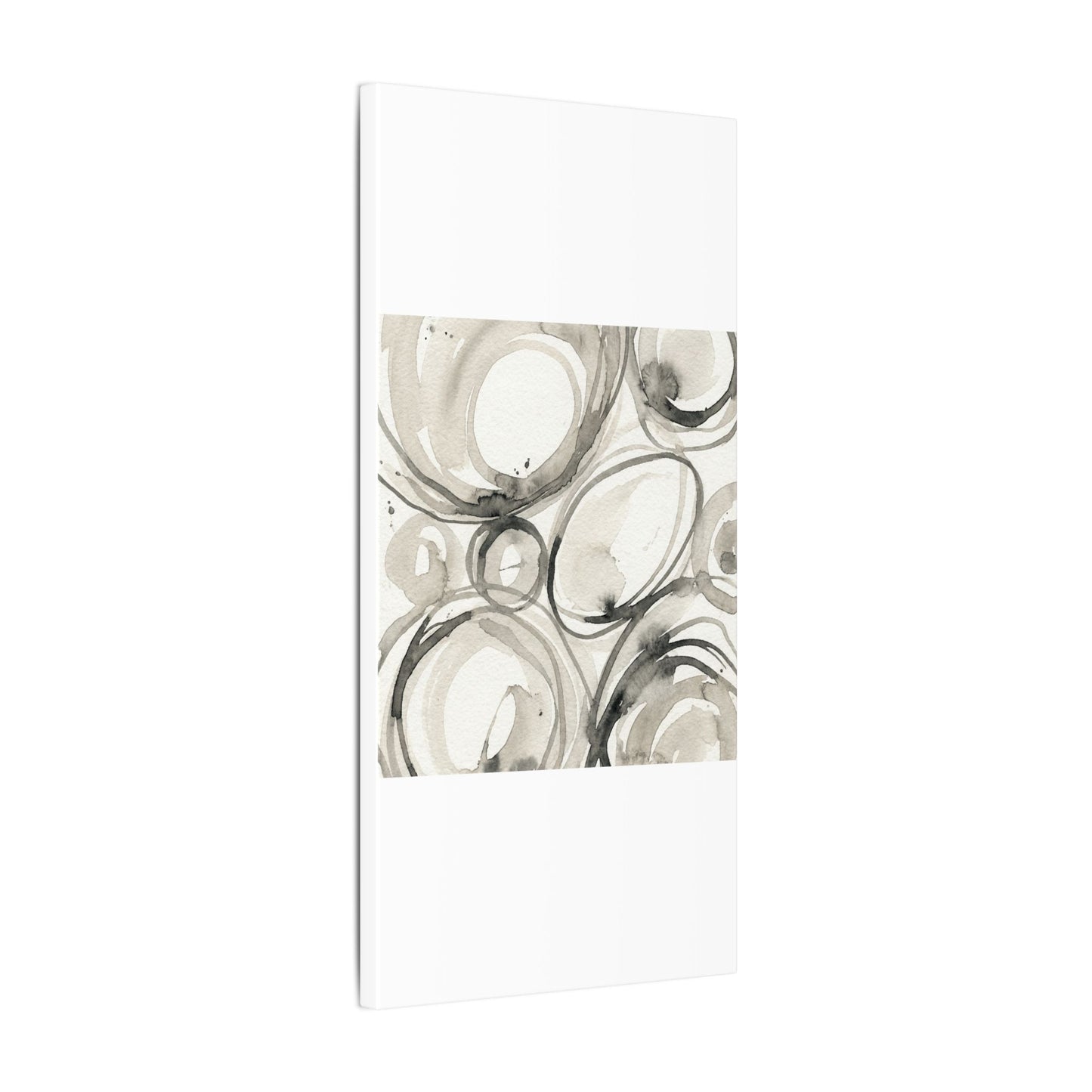 Handcrafted Feel Japandi Watercolor Canvas Art
