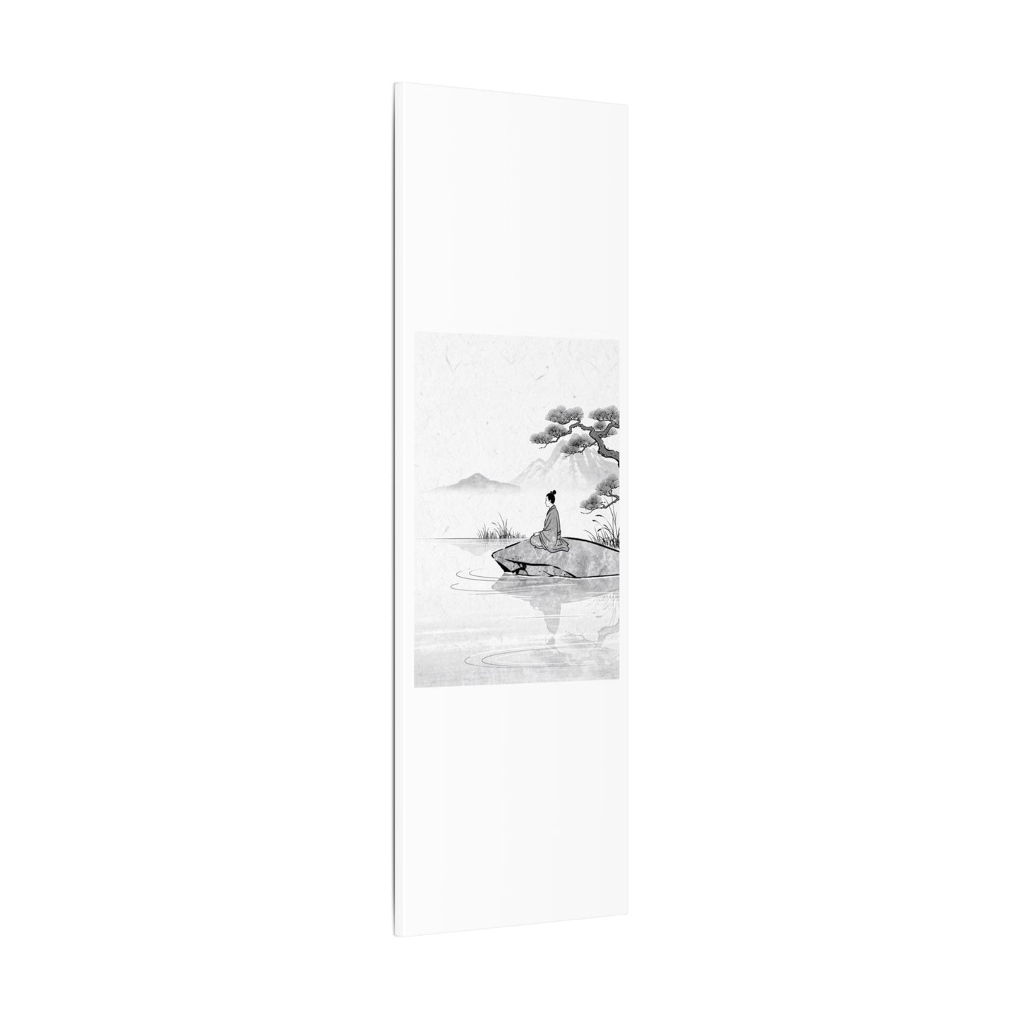 Meditation Harmonious Zen Ukiyo-e Canvas Art