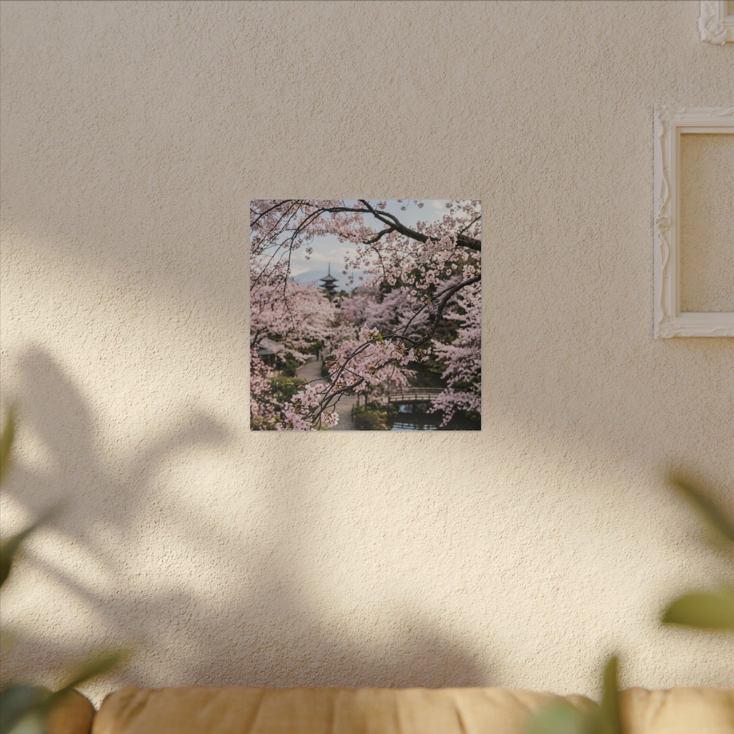 Shibui Ceramic Bowl Canvas Art - Japandi Watercolor