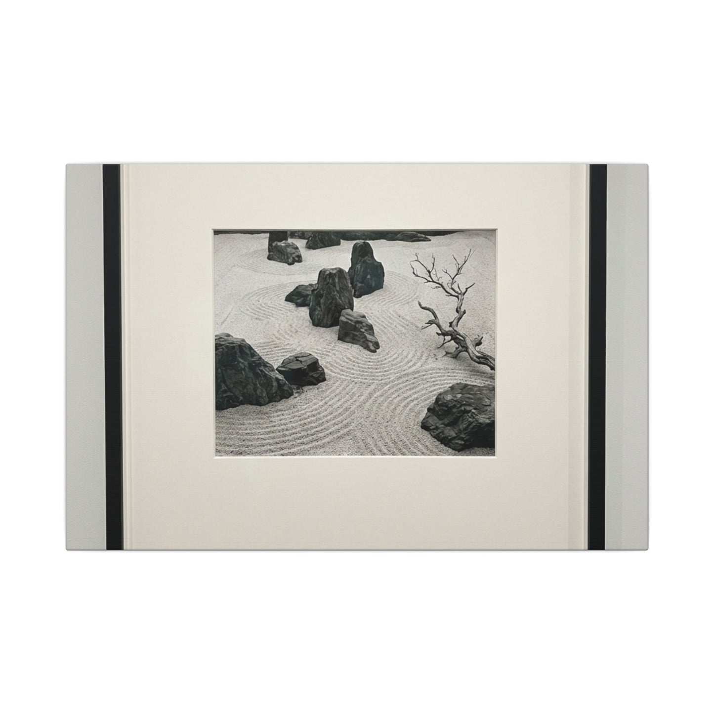 Karesansui Dry Zen Karesansui Canvas Art