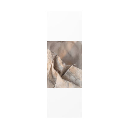 Japandi Paper Fold in Candlelight | Watercolor Canvas Art