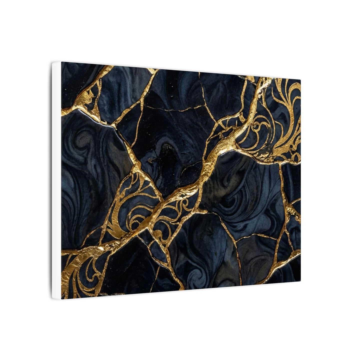 Kintsugi Gold Vein Canvas Art