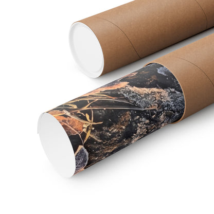 Winter Broken Pottery Gold Vein Wall Art Print | Philosophical Decor