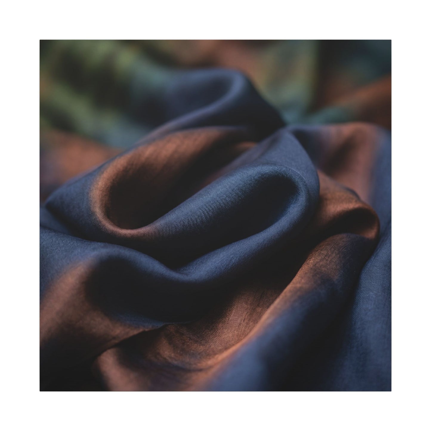 Summer Silk Drape Shadow Zen Canvas Art | Sophisticated Decor