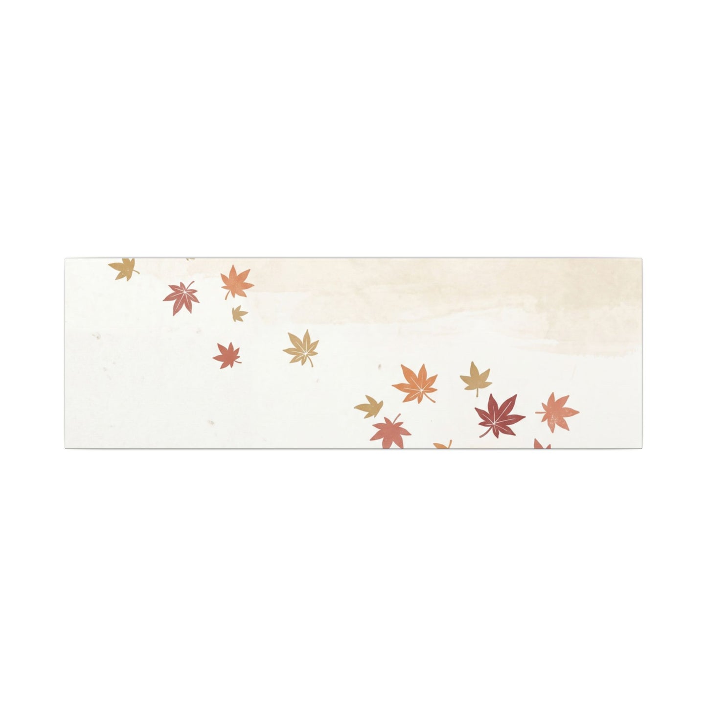 Earthy Mountain Mist Canvas Art - Japanese Pattern Japandi