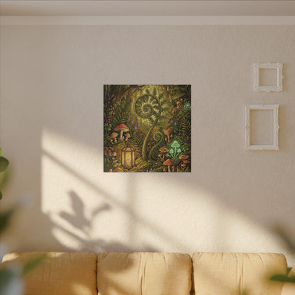 Elegant Ceramic Bowl Canvas Art - Minimal Line Japandi