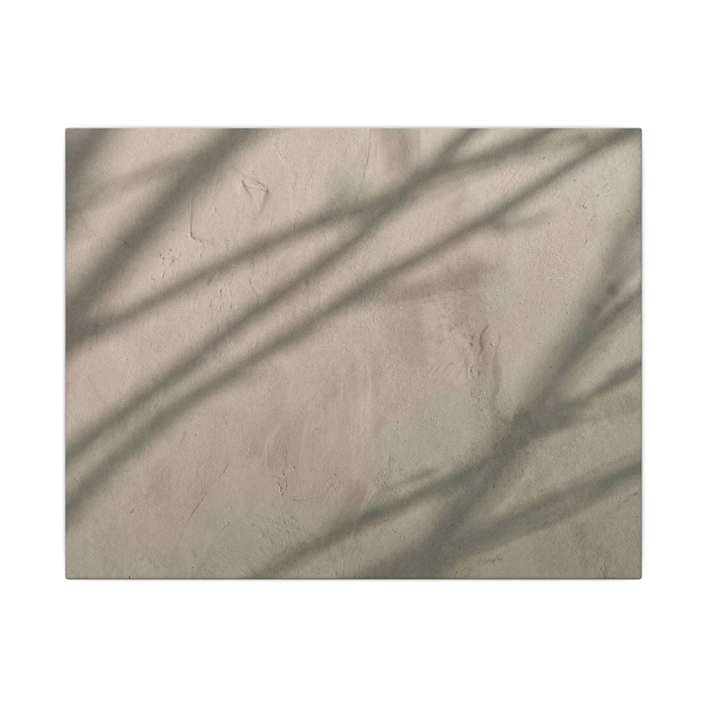 Shadow Play Japanese Pattern Canvas Art | Warm Japandi Art
