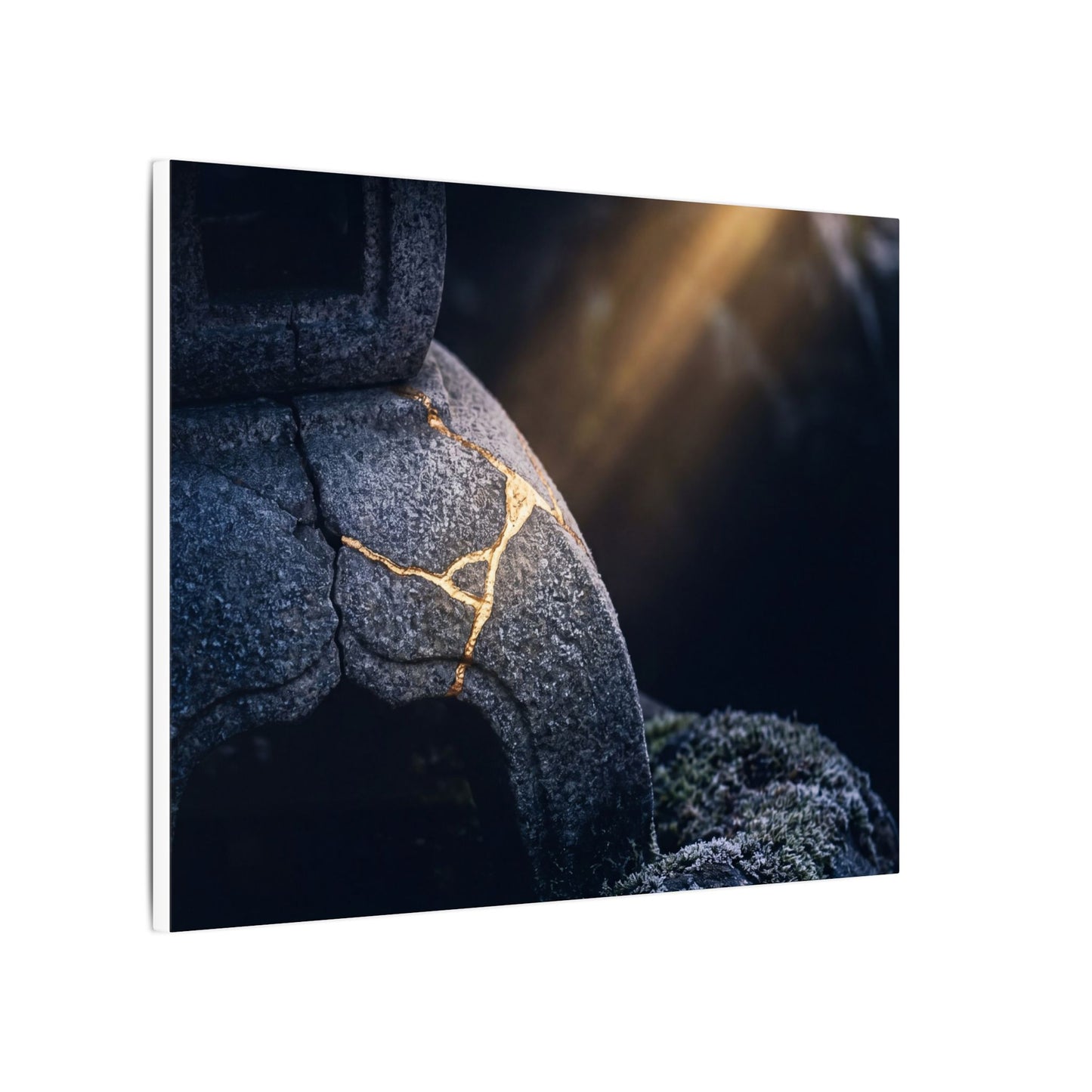 Ma Moonlit Garden Canvas Art - Kintsugi Broken Beauty