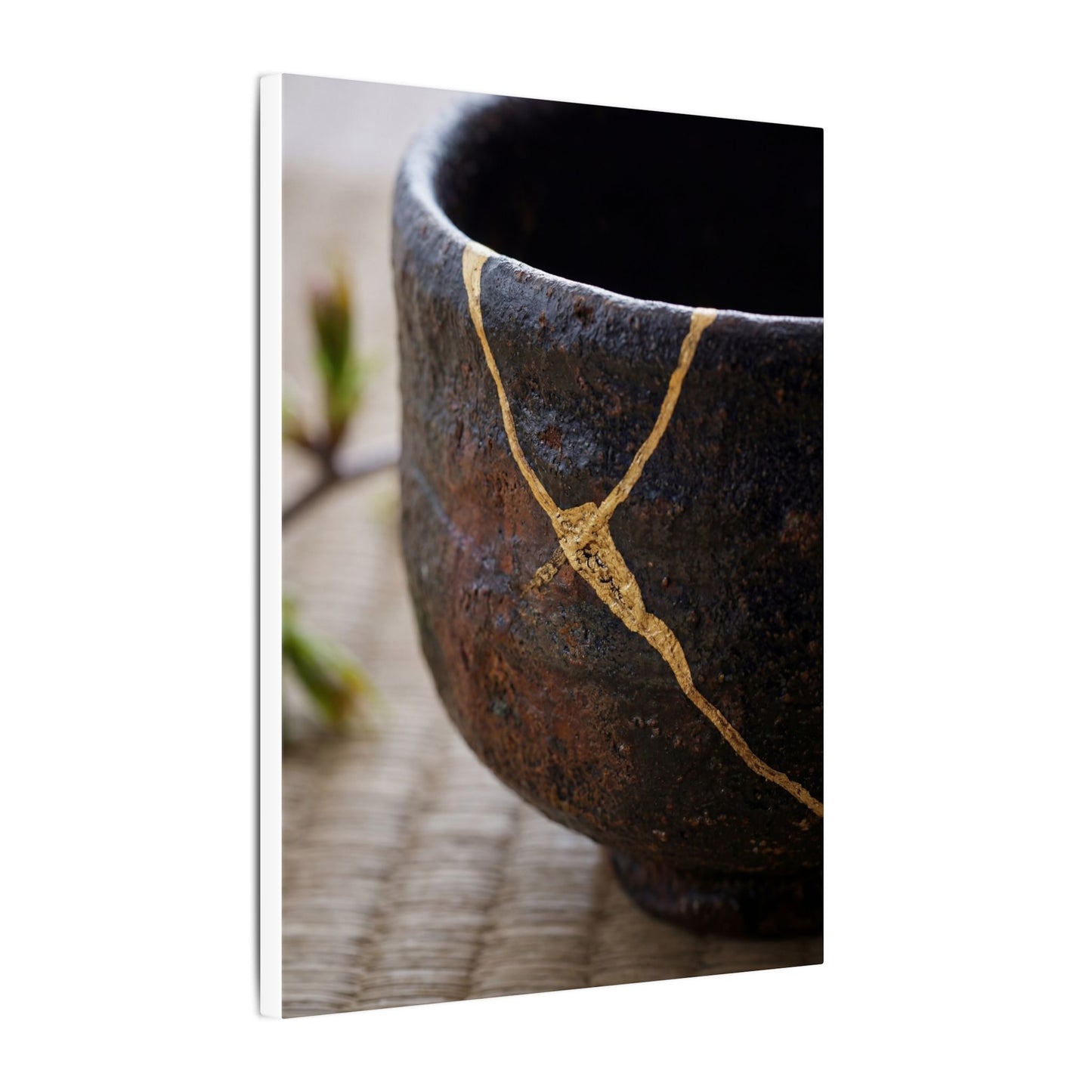 Dawn Tea Ceremony Canvas Art - Kintsugi Mono No Aware