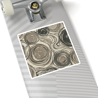 Wabi-sabi Pattern Japandi Japanese Pattern Sticker | Wabi-sabi Pattern Japanese Pattern Art Print