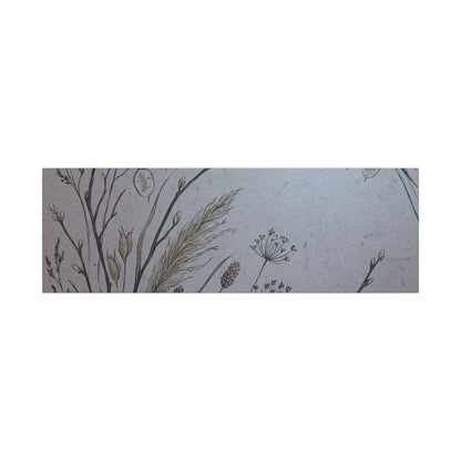 Spring Dried Flowers Japanese Pattern Canvas Art | Cozy Decor