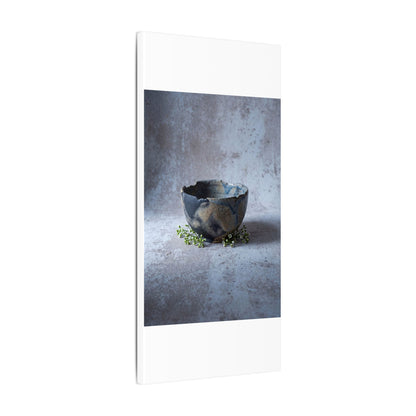 Ceramic Bowl Spring Canvas Art | Japandi Warm Design