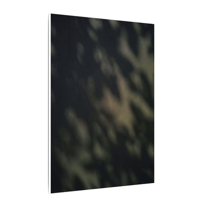 Dappled Shadow Play Canvas Art - Dark Japandi Ma