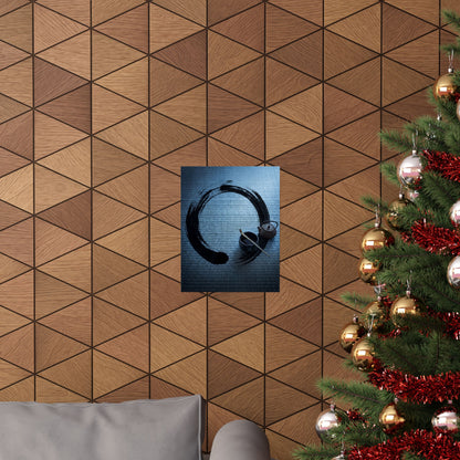 Peaceful Tea Ceremony Wall Art Print - Enso Zen
