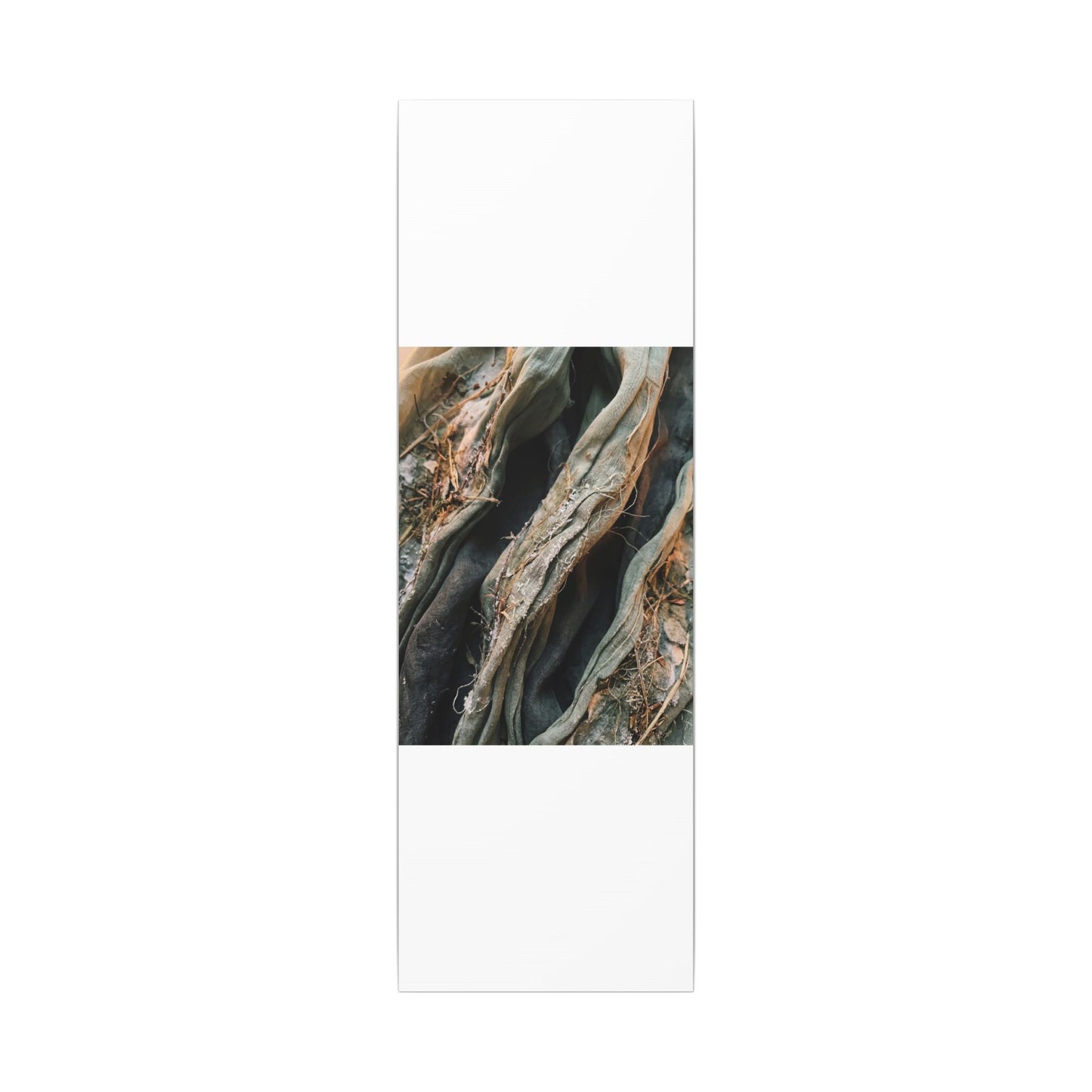 Silk Drape Winter Canvas Art | Japandi Cozy Design