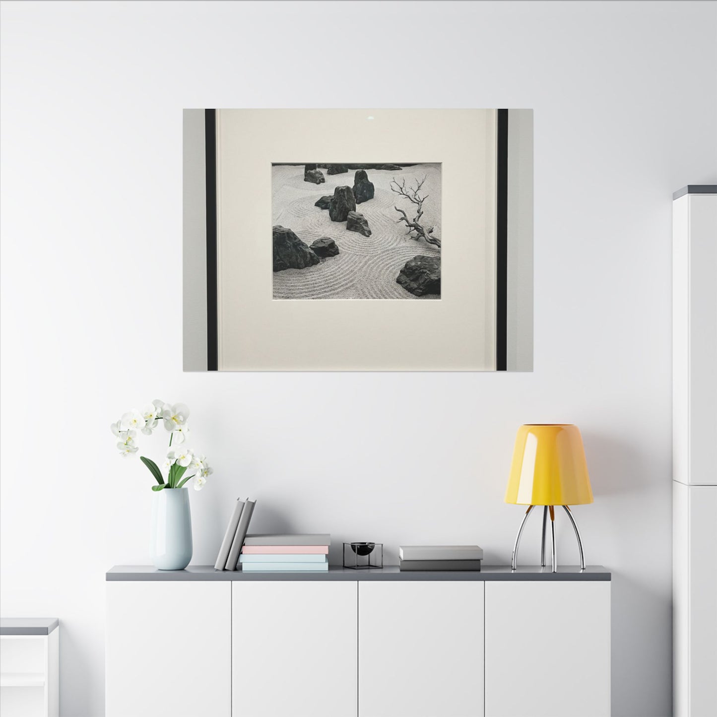 Karesansui Dry Zen Karesansui Canvas Art
