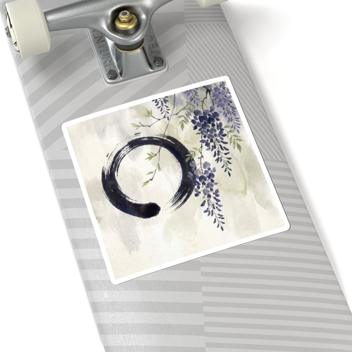 Shibui Wisteria Sticker - Zen Enso