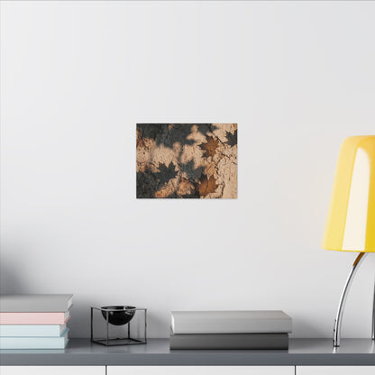 Cozy Shadow Play Canvas Art - Texture Japandi