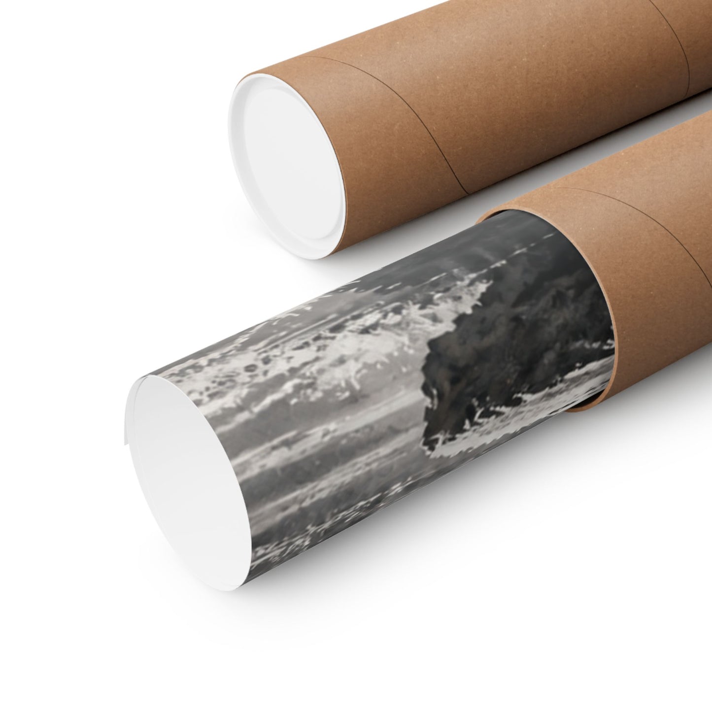 Dappled Incense Smoke Wall Art Print - Zen Seijaku