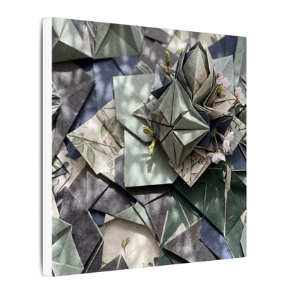 Shibui Paper Fold Canvas Art - Japandi Japanese Pattern