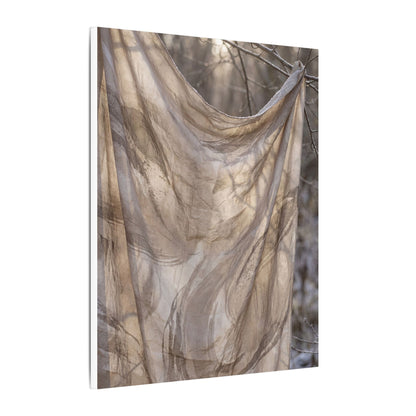 Ma Silk Drape Canvas Art - Japandi Japanese Pattern