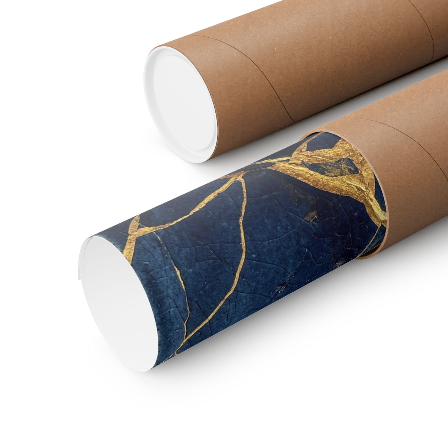 Kintsugi Crackle Wall Art Print